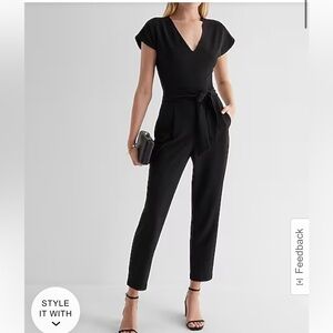 Black express jumpsuit